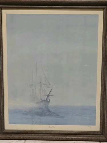 Large "Feared Lost" By James Clary Mystery Of The Sea Signed Numbered Documents