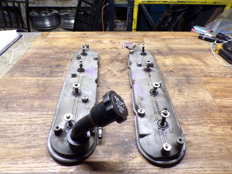 2009-2013 CHEVY SILVERADO 1500 КРЫШКА КЛАПАНА ДВИГАТЕЛЯ ЛЕВЫЙ ВОДИТЕЛЬ ПРАВЫЙ ПАССАЖИР - Изображение 3 из 4