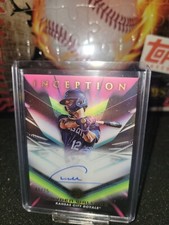 2023 Bowman Inception Cayden Wallace AUTO #/75 - Royals Pink