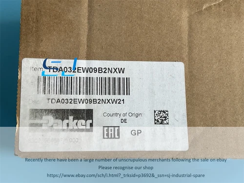 Brand New Parker TDA032EW09B2NXW21 Throttle Valve TDA032EW09B2NXW21