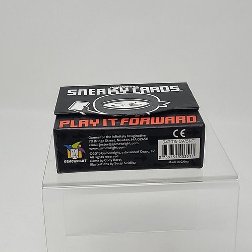 Sneaky Cards Play It Forward - Interactive Card Game by Gamewright - New - Picture 3 of 6