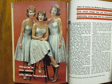 April 01-1961 TV Guide(THE McGUIRE SISTERS/SEA HUNT/LLOYD BRIDGES/EVERETT SLOANE
