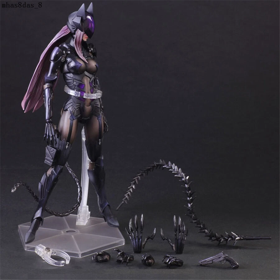 Play Arts The Dark Knight Rises Catwoman Selina Kyle Figura de Acción Modelo Juguete 10" Foto 2 de 4