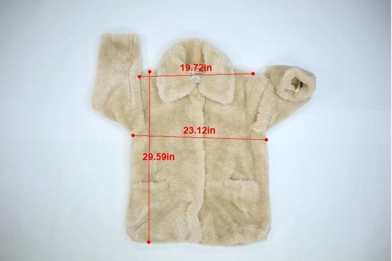 Free People Pretty Perfect Faux Fur Coat Cozy Soft Snap Button Tea Tan Womens M - Image 4 of 4