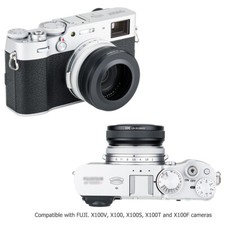 Metal Lens Hood for Fujifilm X100V X100F X100S X100T X100VI as LH-X100 AR-X100