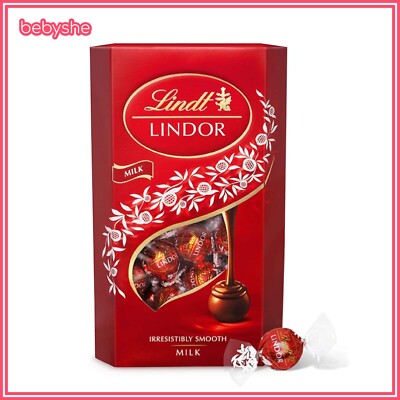 Lindt Lindor Milk Chocolate Truffles Box Chocolate Balls Birthday Gift 373g