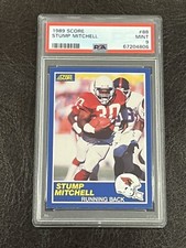 1989 Score Football Stump Mitchell #88 PSA 9 MINT! Phoenix Cardinals