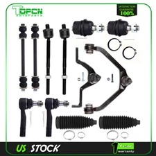 12pcs Front Upper Control Arm Tie Rod End For 2001-2005 Ford Explorer Sport Trac