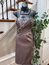 Jessica Howard Taupe Polyester Special Occasion Dress Jacket 2 Pc's Set 14