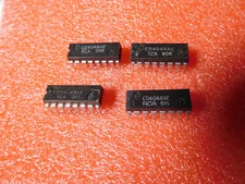 Lot of 4: RCA CD4048AE (MC14048) DIP IC -  NOS. USA Seller, fast ship!