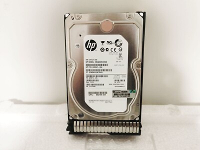 HP 4TB SAS SC HDD 7.2K 6GB 3.5'' 695842-001 695510-B21 695507-008 W/ Caddy tray