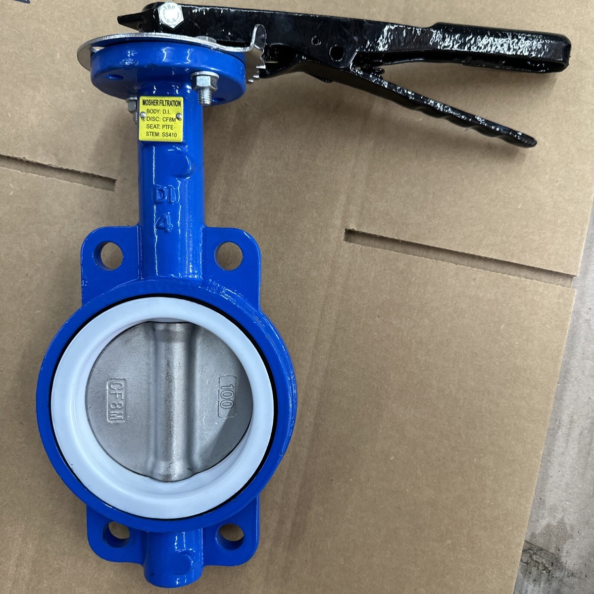 Cast Iron Teflon Seated Butterfly Valve Manufacturer Supplier Exporter India