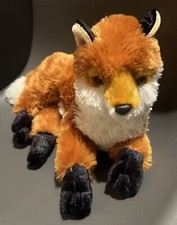Aurora Flopsie Red Fox Beanbag Plush 12 Laying Stuffed Animal Lovie Soft Toy