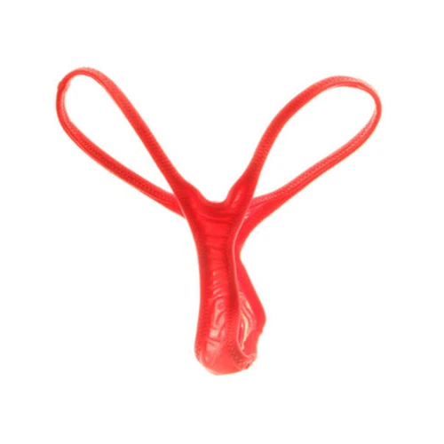 Sexy Hombres Tanga Ropa Interior T Espalda Micro Tiro Bajo Bikini Ver A Través Calzoncillos/ - Imagen 13 de 25