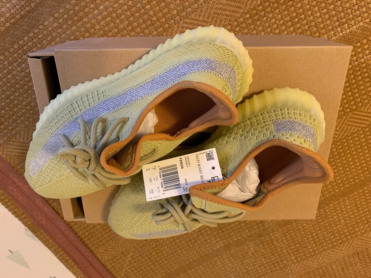 NWT Adidas Yeezy Boost 350 V2 Marsh Mens  Sz8.5 Size 8.5 - Adidas Yeezy Boost 350 V2 Marsh 191984195773| eBay main image 4