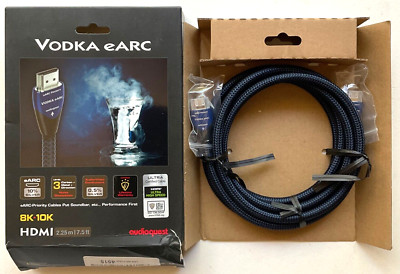AudioQuest Vodka eARC HDMI - 2.25 Meter - New - Open Box - Authorized Dealer