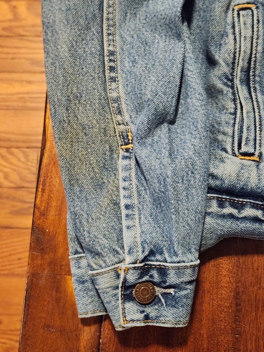 LEVI STRAUSS Signature Men's Denim Trucker Jean Jacket Size