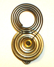 Antique Eastlake Waterbury "Merwin" Nickel Plated Parlor / Kitchen Clock Gong