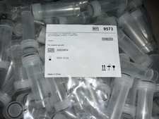 200 Cryovial Tube 5 ml Self Standing Transport Tube with Screw Cap Sterile Clear