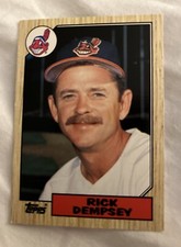 RICK DEMPSEY 1987 TOPPS TRADED #28T