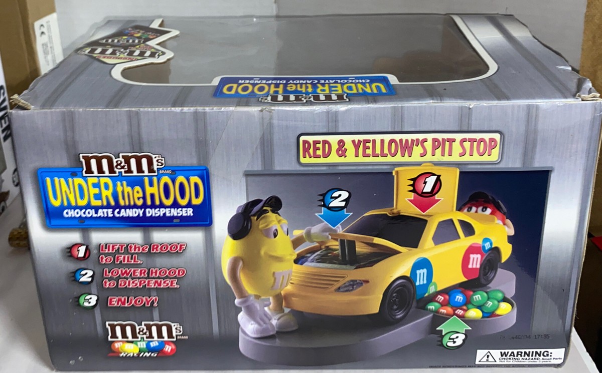 M&M's Under The Hood CAR Candy Dispenser. Kyle Busch Limited