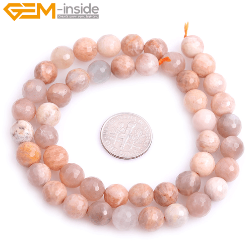 Natural Sunstone Gemstone Round Beads For Jewellery Making 15" 6mm 8mm 10mm 12mm - Picture 60 of 95