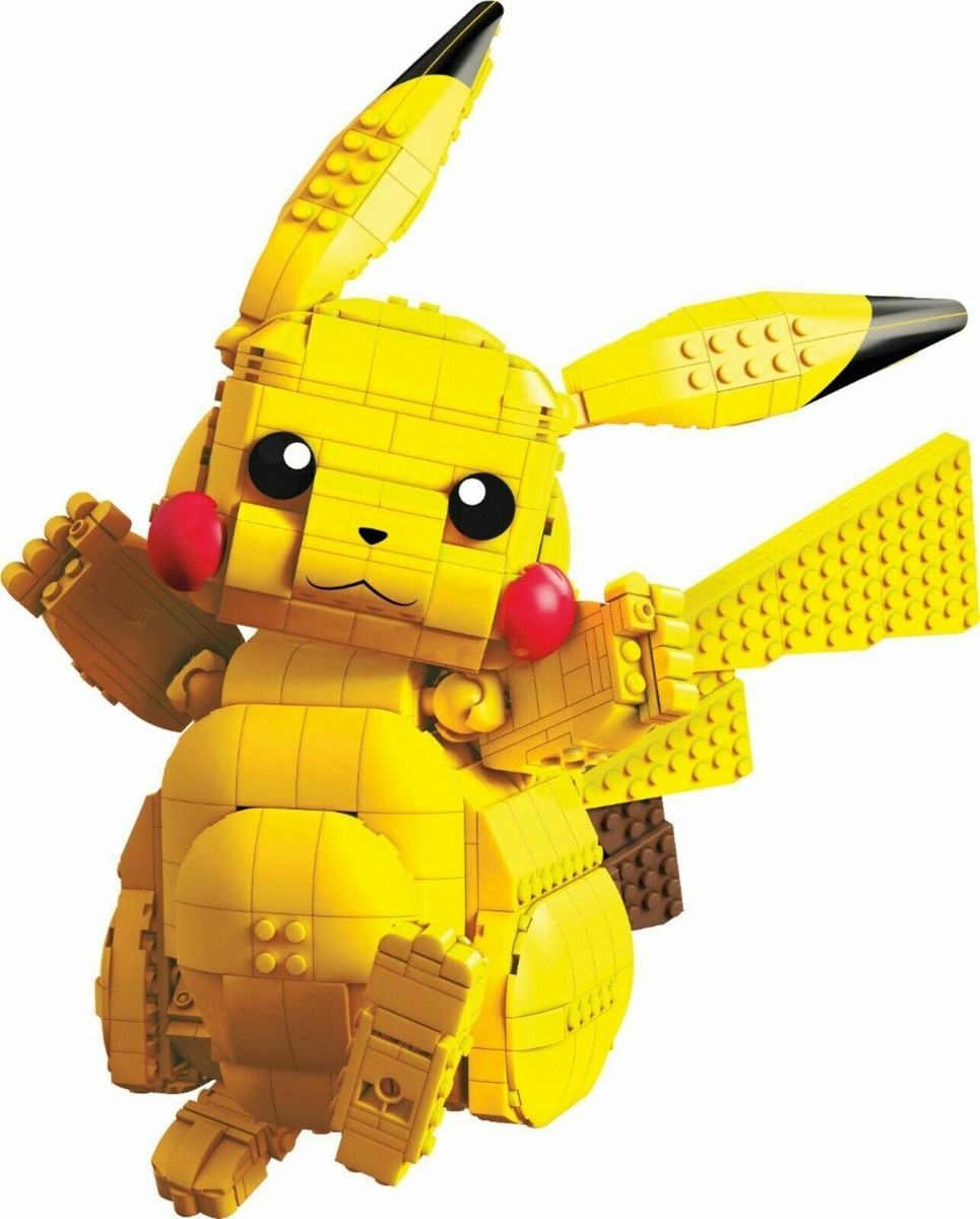 NEW Mega Construx FVK81 Pokemon Jumbo Pikachu Building Set