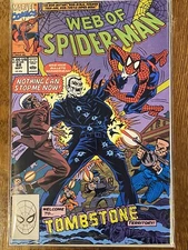 WEB OF SPIDER-MAN #68 MARVEL COMICS 1990 VF+  