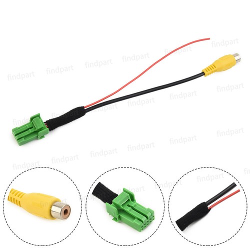 Car Rearview Backup Reverse Camera Adapter RCA Cable for Suzuki SX4 Vitara Swift - Picture 6 of 20