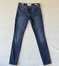 Lucky Brand Jeans 0 Blue Brooke Skinny Ankle Low Rise Dark - 25x29 - MADE IN USA