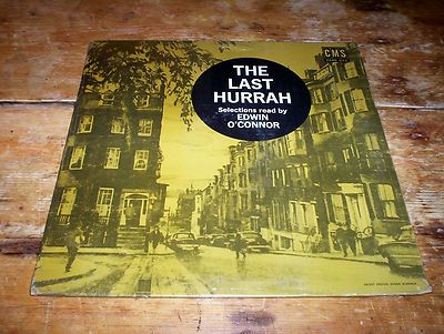 EDWIN O´CONNOR The Last Hurrah SEALED U.S. vinyl LP spoken word NM-