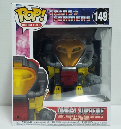 OMEGA SUPREME - Transformers Super 6.5" Funko POP! Retro Toys #149 Vinyl Figure