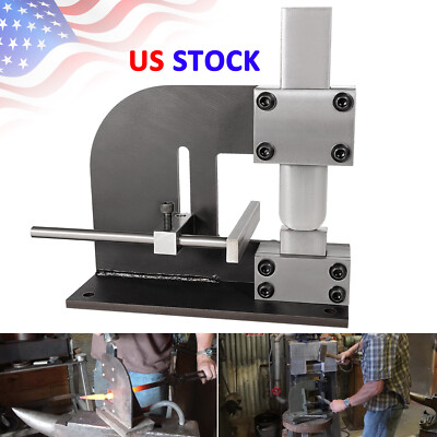 Forge Wizard Blacksmith Tool Beginner Guillotine Tool With Guides & Dies