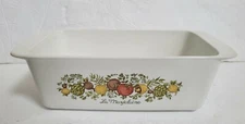 Corning Ware La Marjolaine Bread Meat Loaf Pan Spice of Life P 315 B USA
