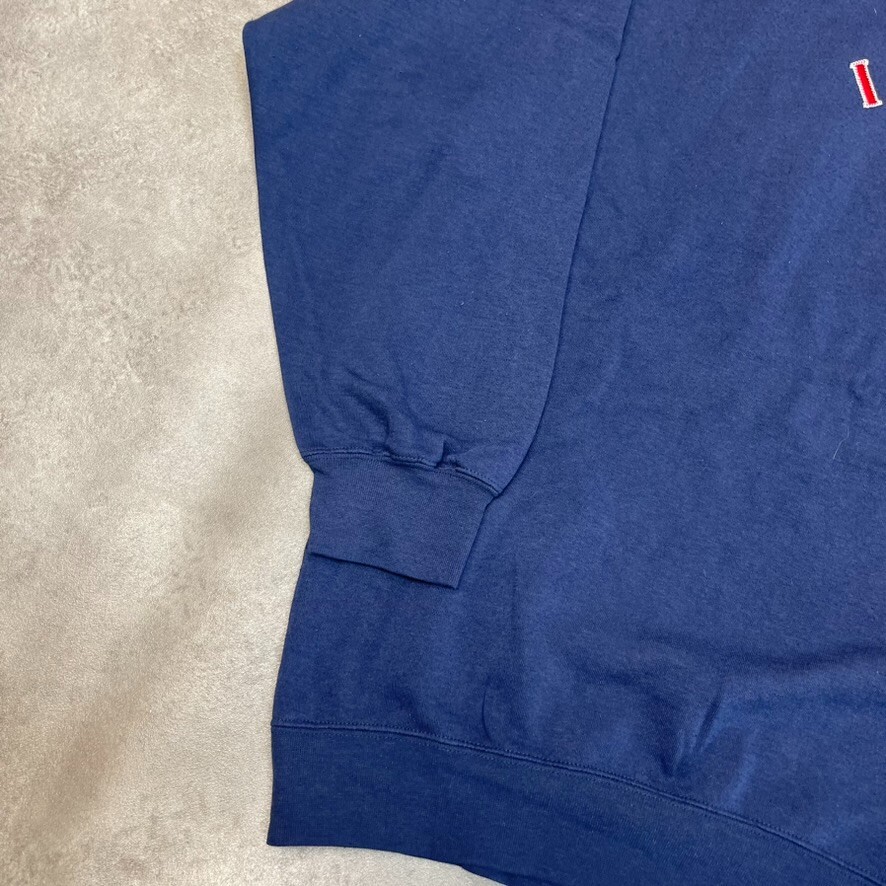 Lee Cleveland Indians Sweatshirt Mens 2XL MLB Crew Neck Jumper, Navy image 6