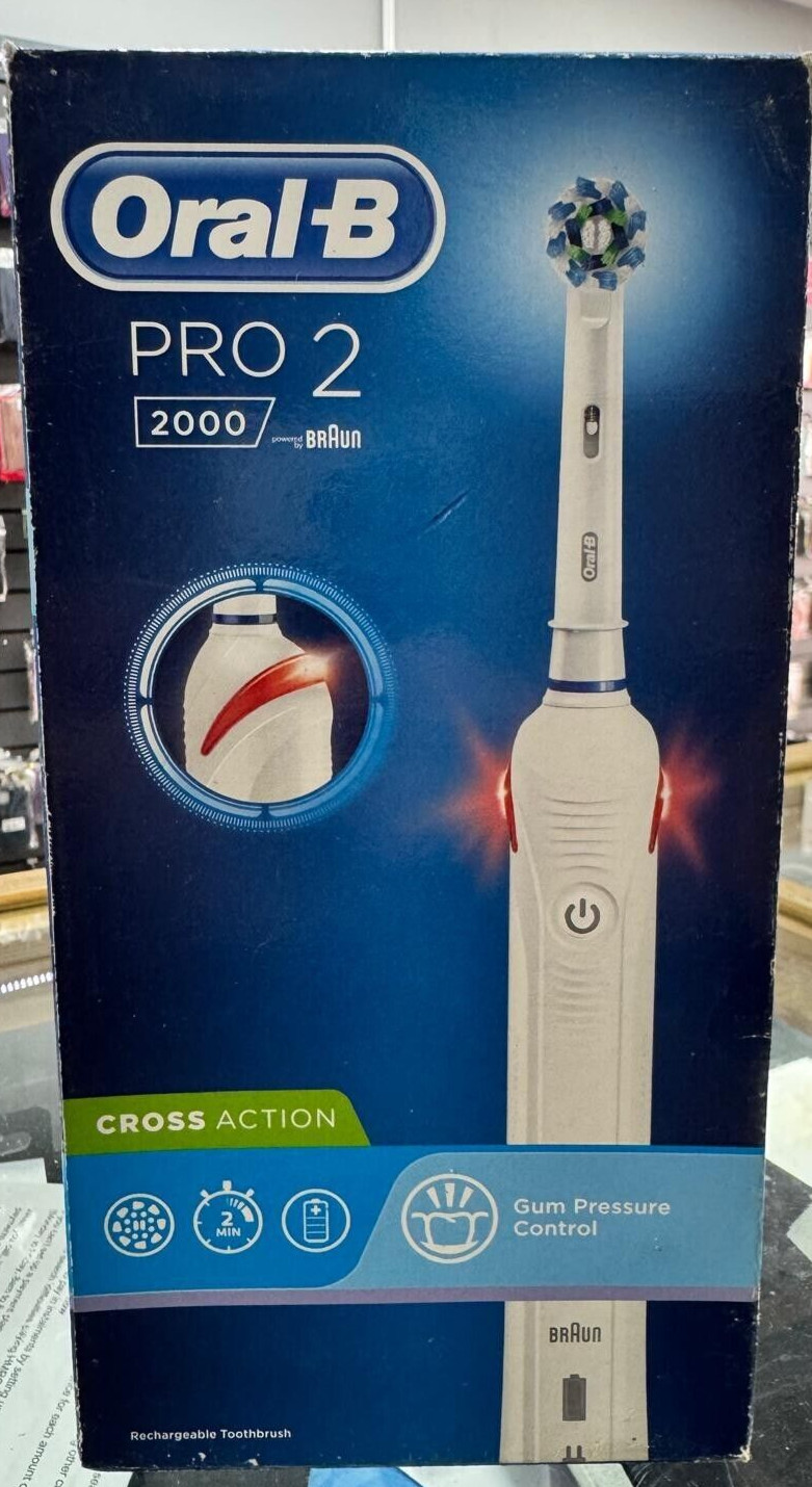 Oral-B Pro 2 2000 Cross Action Electric Toothbrush