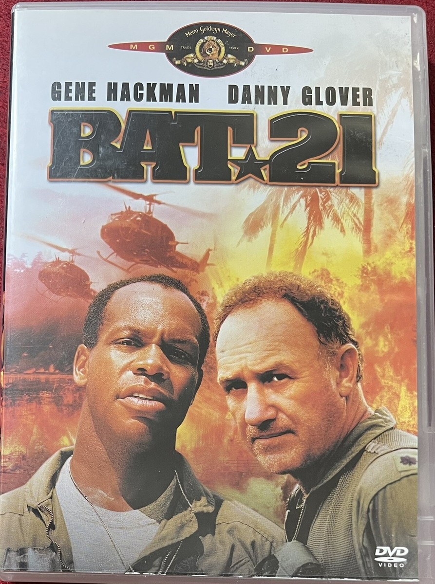 BAT 21 DVD 1988 Danny Glover Gene Hackman Peter Markle REGION 2