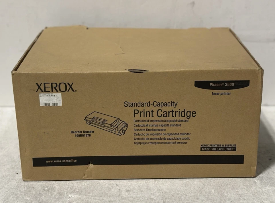 Xerox Phaser 3600 Standard Capacity Print Cartridge (106R01370) - Image 3 of 4