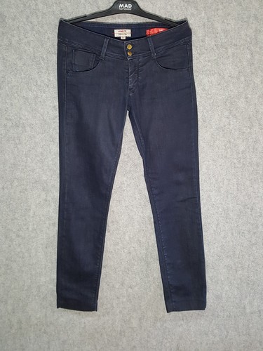 Met Jeans Donna Pantaloni elasticizzati Denim Blu Scuro Taglia 31 (veste  44-46) | eBay