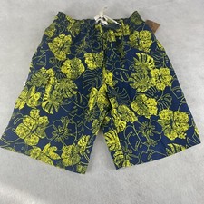 New With Tags, RS Surf Boys Swimming Trunks. Size S8. Blue Yellow. Pocket.