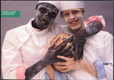 Promo-Postkarte: ''United Colors of Benetton'' - Globale Modemarke. Kostenloser Versand UK
