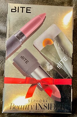 Bite Beauty - GLACE crayon CHAI Amuse Bouche AGAVE Balm Scrub Sephora set NEW
