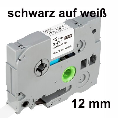 Schriftband für Brother TZ231 P-Touch P300BT P700 P750W PT-P900 RL700