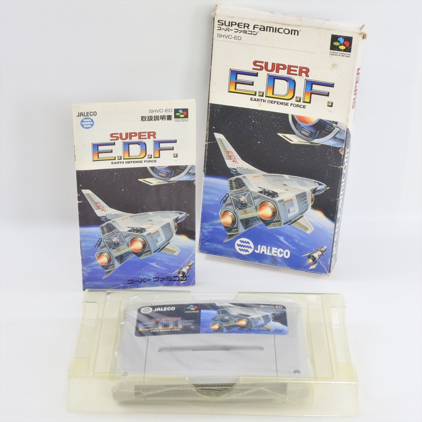 Super EDF Earth Defense Force E.D.F Super Famicom Nintendo 0377 sf