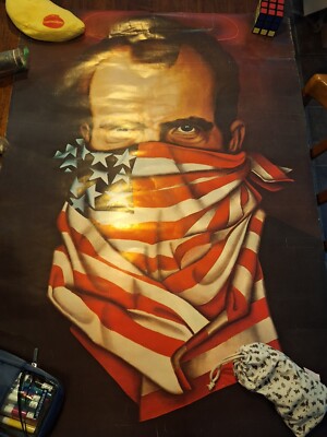 Nixon Vintage Poster 27x 39, Bengt Nystrom Affiche