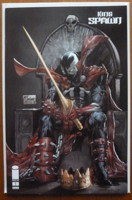 KING SPAWN #1 ''B'' MCFARLANE VARIANT..LEWIS/FERNANDEZ..IMAGE 2021 1ST PRINT..NM
