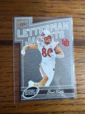 2025 Upper Deck World Of Sports Brant Kuithe Letterman Jackets Utah Utes
