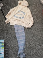 Ensemble sweat à capuche et legging DKNY, âge 8-10 ans