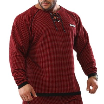 BGSM EXTREME SPORTSWEAR Sweatshirt Sweater Hoody Hoodie 4734 - RED BLACK