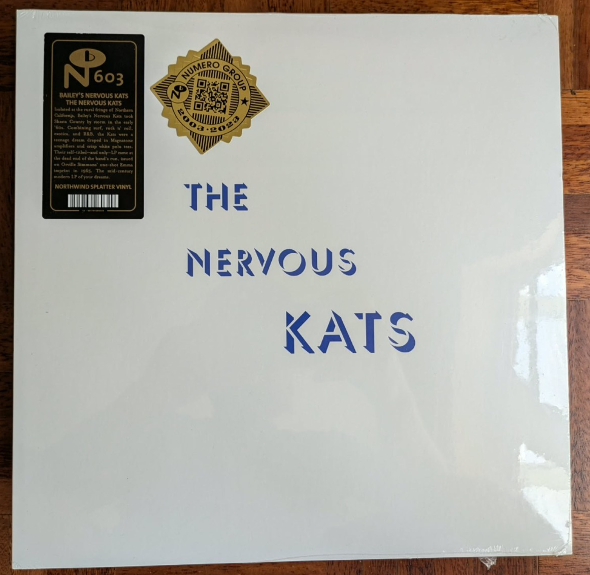 Bailey's Nervous Kats – The Nervous Kats  [12"" Vinyl Record LP] SEALED NEW
